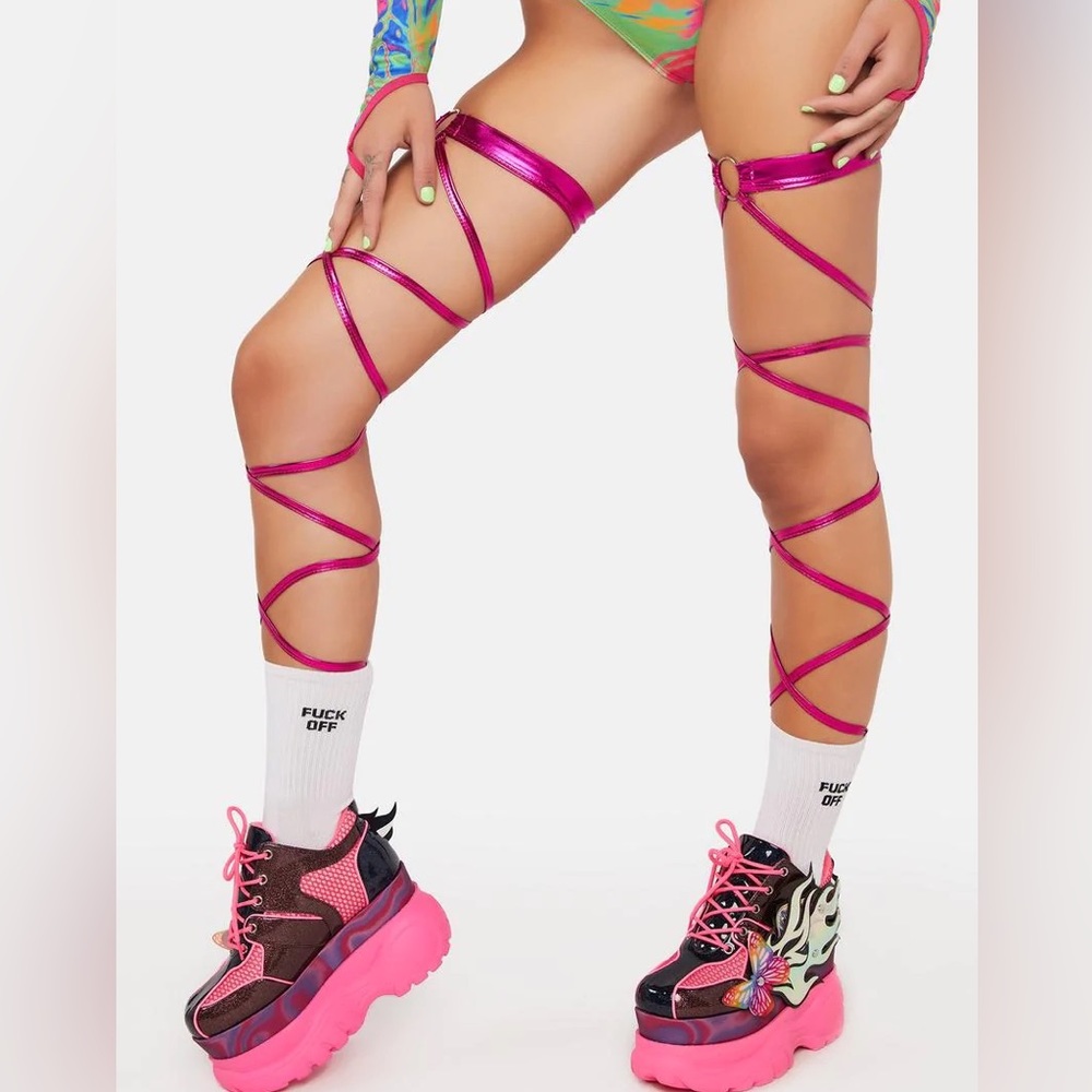 Dolls Kill leg wraps. Worn once in perfect condition.